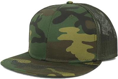 China Common Fabric 3d Embroidery Camo Trucker Cap For Female for sale
