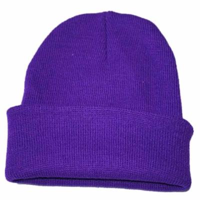China Hip Hop Style Knit Beanie Hats Oversized For Skiing Winter for sale