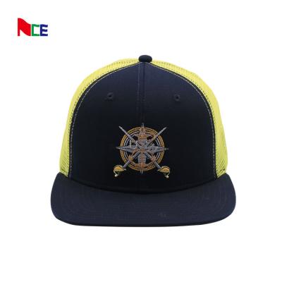 China Richardson 112 6 Panel Trucker Snapback Cap Polyester Cotton Material for sale