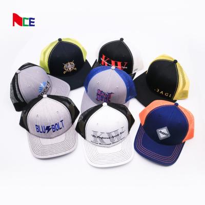 China Homens bordados de Mesh Snap Back Cap For do painel do chapéu 5 ou 6 de 112 camionista à venda