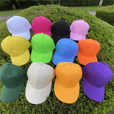 China Adjustable Velcro Sun Protection Men Dad Hat Solid Color Outdoor Unisex Shading Trucker Baseball Cap for sale