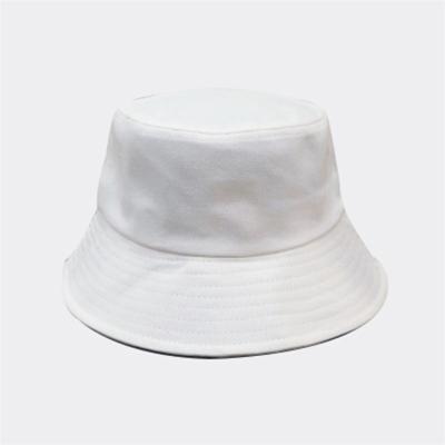 China 62CM Cotton Bucket Hats Unisex Beach Sunbonnet Fedoras for sale