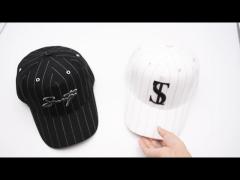 Unstructured Crown Embroidered Baseball Caps Custom Eyelets Unisex