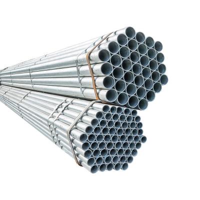 中国 Q235 48.3mm Zinc Galvanized Steel Pipe Hot Dipped For Scaffolding 販売のため