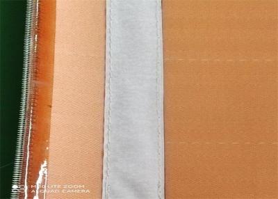China 1600 de gele Polyester Mesh Belt van de Luchtdoordringbaarheid met 80 Microns Te koop