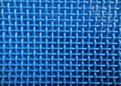 Cina schermo lineare Mesh Belt For Products Drying del poliestere blu di spessore di 1.85mm in vendita