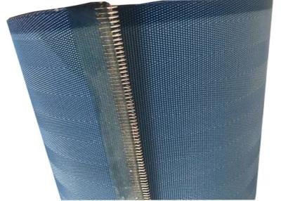 China High Air Permeability Polyester Filter Belt Black Anti Alkali For Chemical Industry for sale