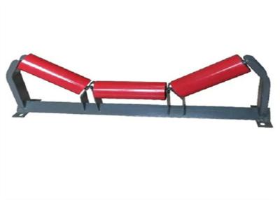 China Carbon Steel Diameter 219mm Troughing Idler Roller For Belt Conveyor for sale