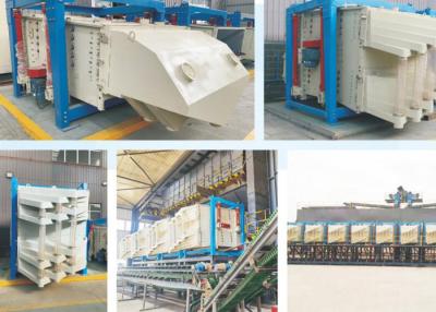 China Multi Layer Electric Square Gyratory Vibrating Screen Swing Quartz Sand Screening Machine à venda