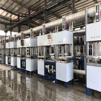 China Shaping Processing Pulp Mold Heat And Pressure Molding Egg Tray Machine for sale