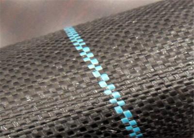 China Durable Geosynthetic Fabric Flat Yarn PP Woven Geotextile For Prevent Grass Grow for sale