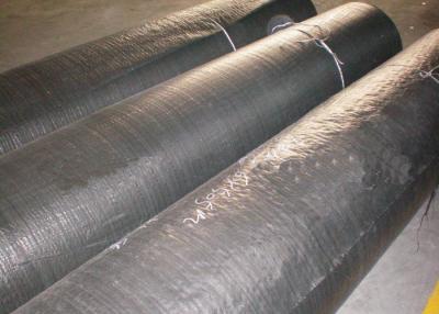 China PP Flat Yarn Woven Geotextile Stabilization Fabric Black Color For Dam Reinforcement for sale