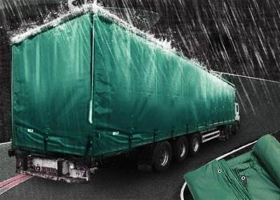 Cina colore verde del rotolo della tela cerata del PE della fodera dello stagno di 200gsm Weignt Geomembrane per la copertura del camion in vendita