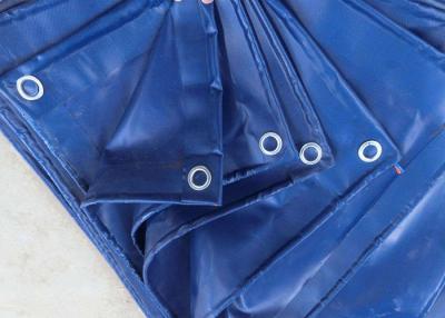 China Sunproof Geomembrane Pond Liner 230gsm PE Tarpaulin Cover Blue Color for sale