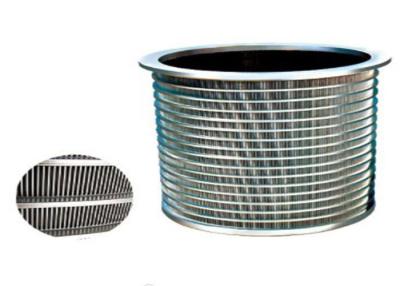 China 380v Stock Preparation Pressure Screen Basket Ss316 Mateiral for sale