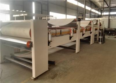 China 380V 50HZ Double Facer Corrugated Cardboard Machine 5Ply Corrugator Line for sale