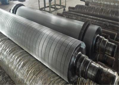 China High Precision Chrome Alloy Steel Carbide Corrugating Roll  New Condition for sale