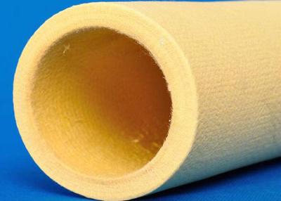 China Yellow Color Kevlar Fabric roll Roller 8mm Thickness Corrosion Resistance for sale