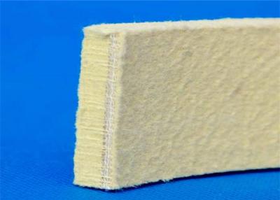 China Needling Kevlar Industrial Felt Pads Heat Resistant Felt For Cooling Table for sale