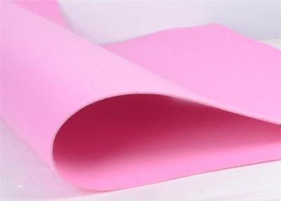 China 8mm Thickness Polyester Felt Fabric Pink Color , Anti UV Felt Conveyor Belt for sale