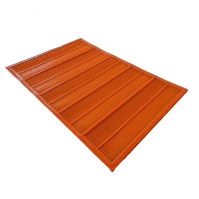 China POLY urethane fine screen mesh pu screen for silica sand screening for sale