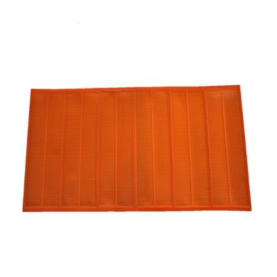 China 0.075mm Aperture Polyurethane Fine Screen Mesh For Mining Screening for sale