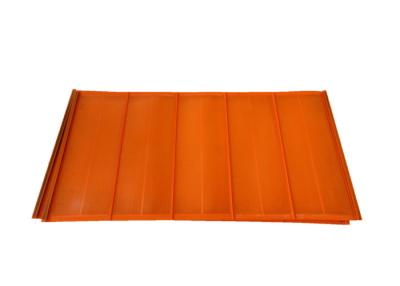 China New product orange POLY urethane screen meshs with high quality screen surface for sale