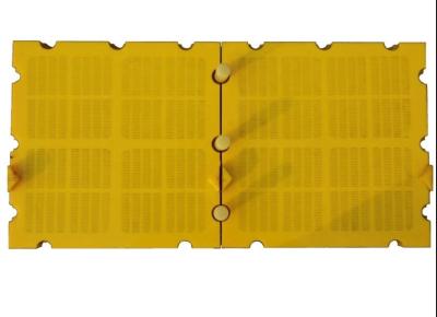 China PU Modular and Sleve Panel polyurethane screen mat for dewatering screen deck for sale
