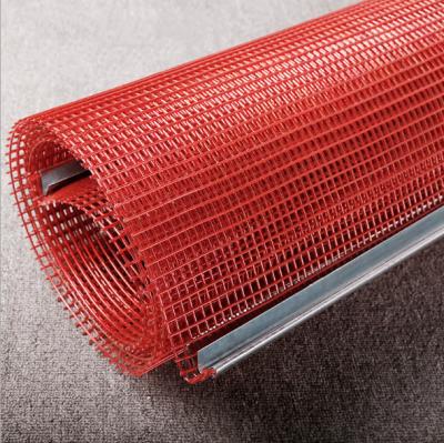 China Tensioned Hook Polyurethane Screen red wire screen mesh with hooks no blind for sale