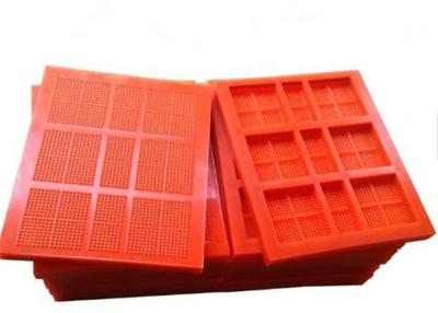 China Urethane Dewatering Modular Pu Dewatering Screen Panel Screening Parts Media for sale