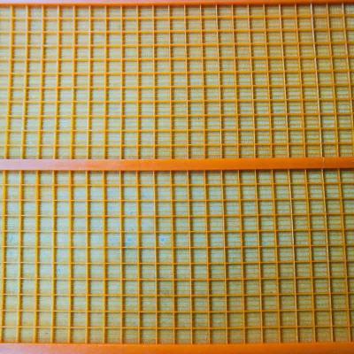 China La pantalla del uretano de la abertura de 75 micrones artesona el material del poliuretano de la malla en venta