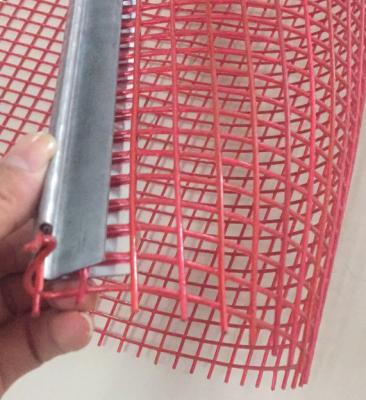 China Flexible polyurethane mesh screen PU Coated Wire Mesh 12.5mm aperture for sale