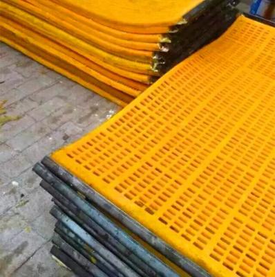 Cina Alto poliuretano della maglia dello schermo dell'unità di elaborazione di resistenza all'abrasione che setaccia maglia in vendita