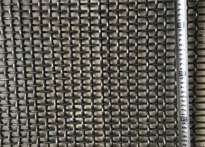 Cina Rete metallica tessuta ad alto tenore di carbonio di tensione dello schermo di cavo con i ganci in vendita