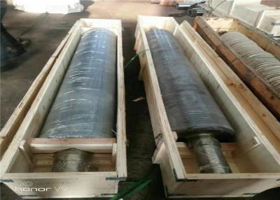 China Alloy Steel B Flute Corrugated Roller 600mm Diameter for sale