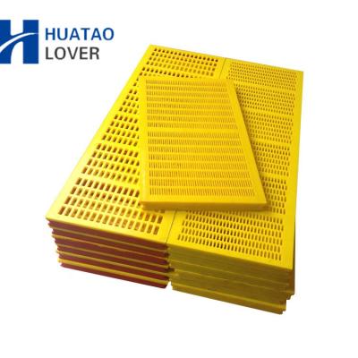 China Customized Tensioned Polyurethane Screen Panels For Steel Plants for sale