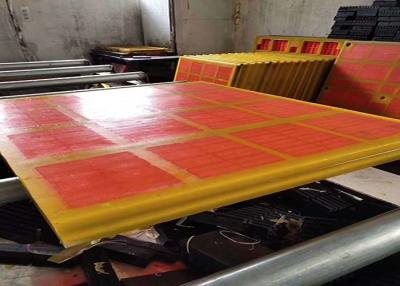 China Vibrating Screen Panels Polyurethane Dewatering Screen For Mining Machine for sale