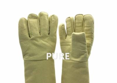 China 5 Fingers Non Disposable 45cm Kevlar Hand Gloves for sale