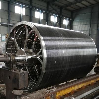 China Zylinder-Form des Seidenpapier-Produktions-Edelstahl-Material-304 zu verkaufen
