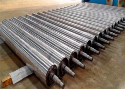 China 2500m/Min Paper Making Machine Parts Cast Iron Hubs Felt Roller for sale
