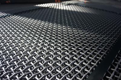 China Alta malla de alambre dirigida del tamiz vibratorio del acero de manganeso del carbono 1.6m m en venta
