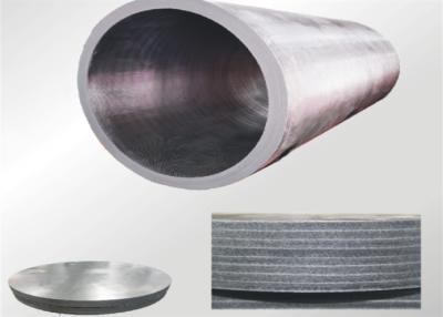 China Hard Composite Graphite Felt Cylinder Thermal Insulation for sale