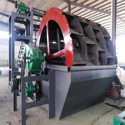 China Seleção e máquina de lavar de mineração da areia do silicone da cubeta da roda à venda