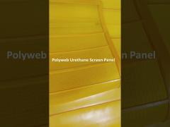 High frequency polyurethane fine screen panel for wet screening and sand screening