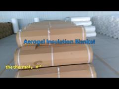 Aerogel insulation blanket, mainly used for the hot&cold insulation and building insulation