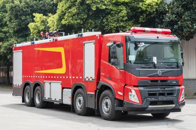 China Volvo 25t Foam Fire Truck With Euro 6 Engine 160L/S Fire Pump Flow for sale
