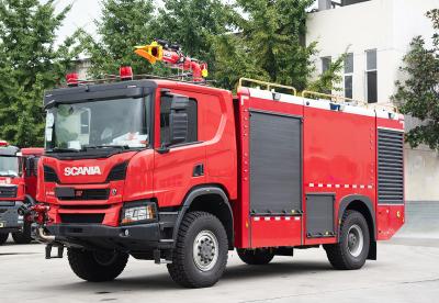 China Scania 4X4 Airport Fire Fighting Truck Arfff Rapid Intervention Vehicle Price Specialized Vehicle China Factory for sale
