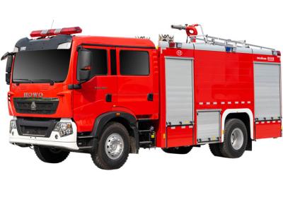 China Double Row Cabin HOWO 19400Kgs 8000L Water Tanker Fire Truck for sale