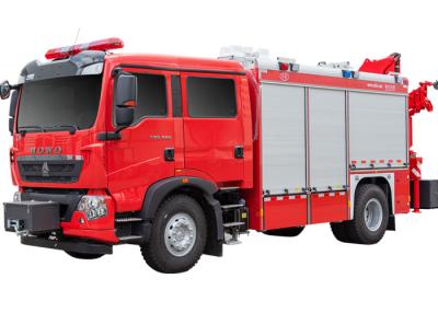 China Carro de bombeiros especial de Sinotruk HOWO com equipe de salvamento à venda