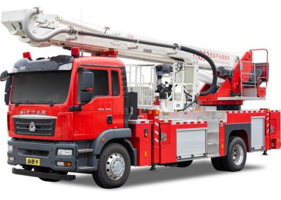 中国 Sinotruk SITRAK 32mの救助の空気のプラットホームの消火活動のトラック 販売のため